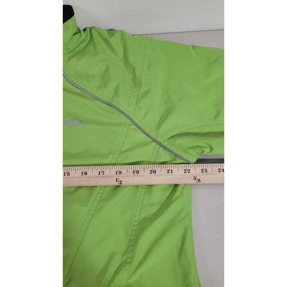 Brooks For Women Lightweight Running Jacket Vented Green Size L Rain Wind - Picture 10 of 13